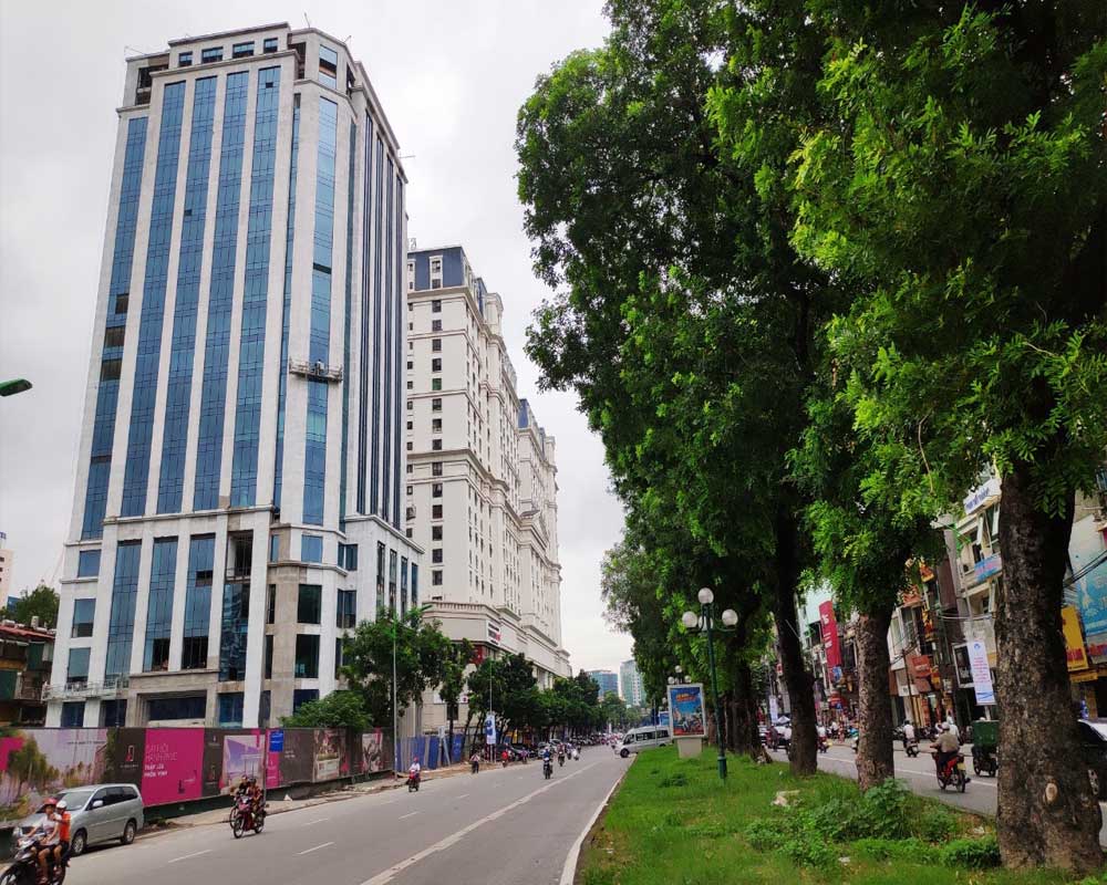 thi công thảm trải sàn khách sạn Grand Vista hà nội