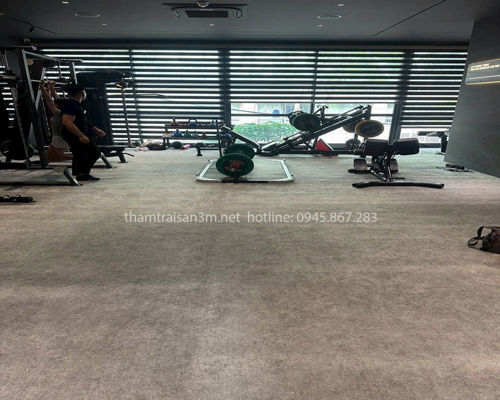thảm trải sàn gym